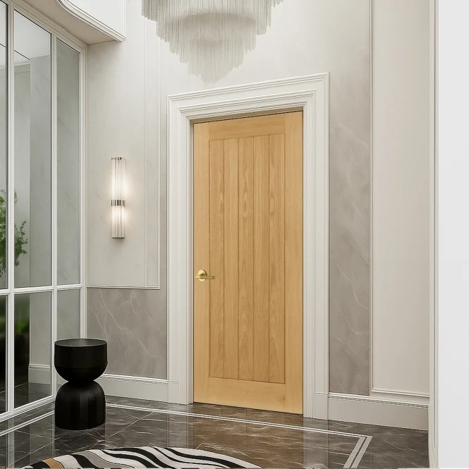 Aster Cheshire Prefinished Oak Internal Door - Image 4
