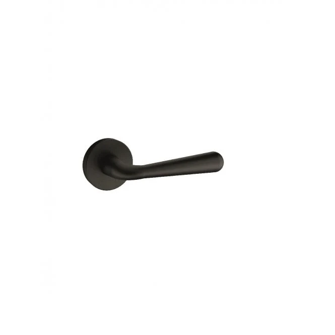 Atlantic Tupai Rapido CurvaLine Adra Designer Lever on Round Rose - Pearl Black