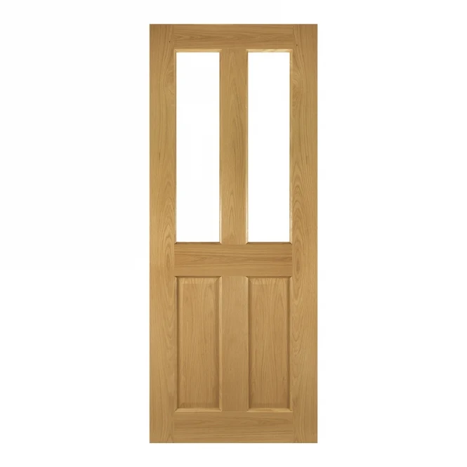 Deanta Bury Prefinished Oak Glazed FD30 Fire Door