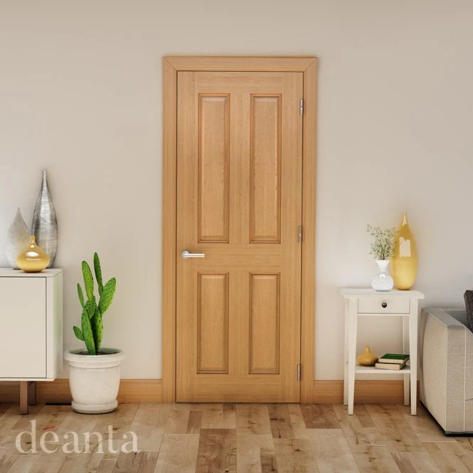 Deanta Bury Prefinished Oak Internal Door - Image 3