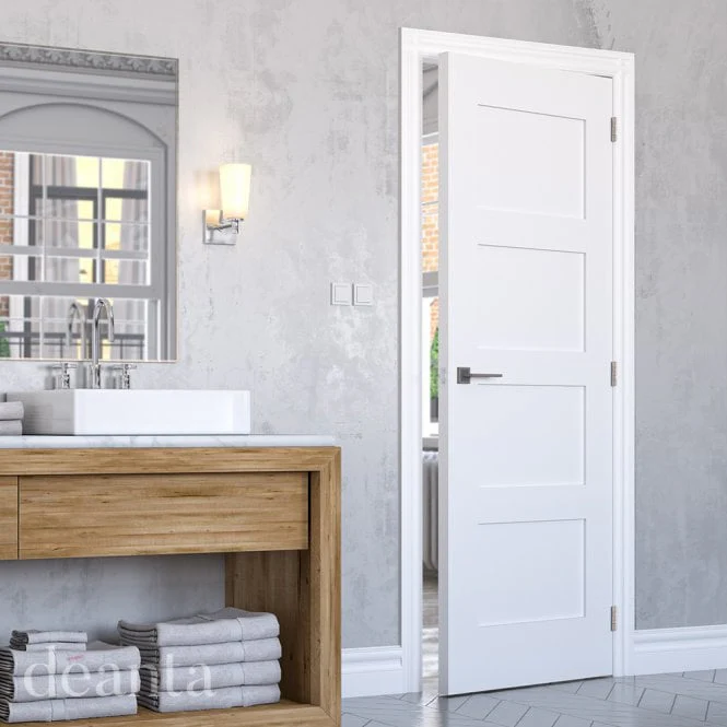 Deanta Coventry White Primed Internal Door - Image 3