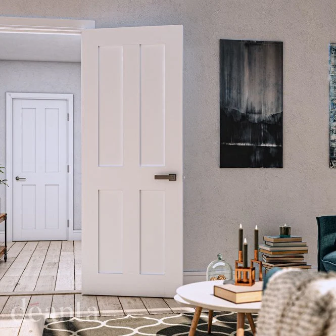 Deanta Eton White Primed FD30 Fire Door - Image 3