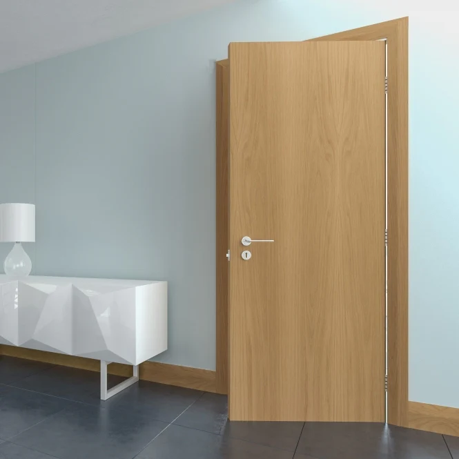 Deanta Flush Prefinished Oak Internal Door - Image 3