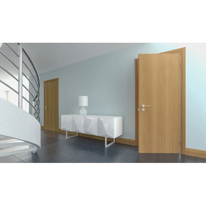 Deanta Flush Prefinished Oak Internal Door - Image 4