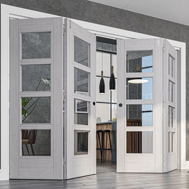 Deanta Folding System - Bifold Frame Kit Prefinished Oak - Image 6