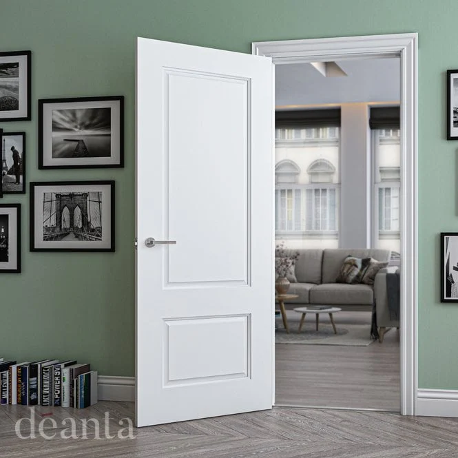 Deanta Madison White Primed Internal FD30 Fire Door - Image 3