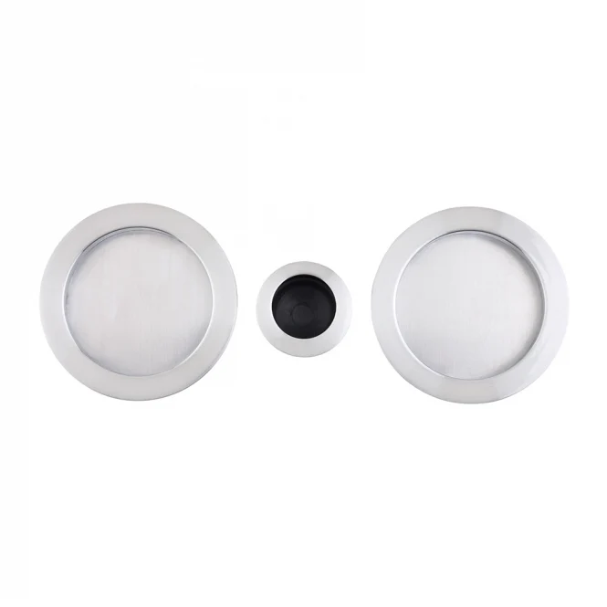 Deanta Pocket Door Round Bathroom Lock