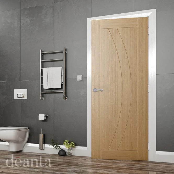Deanta Ravello Pre-Finished Oak Internal FD30 Fire Door - Image 3