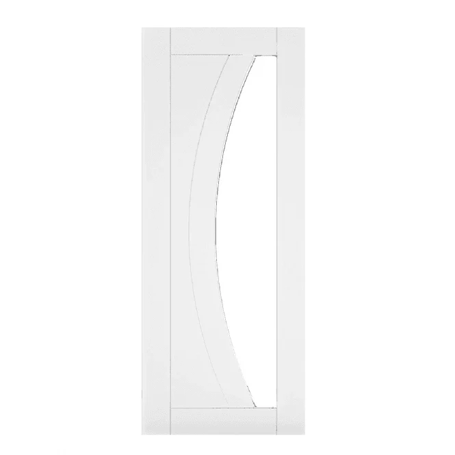 Deanta Ravello White Primed Internal Glazed Door