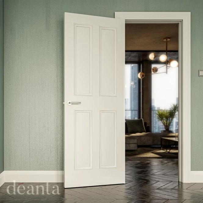 Deanta Rochester White Primed Internal Door - Image 3