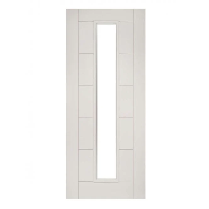 Deanta Seville White Primed 1L Glazed FD30 Fire Door