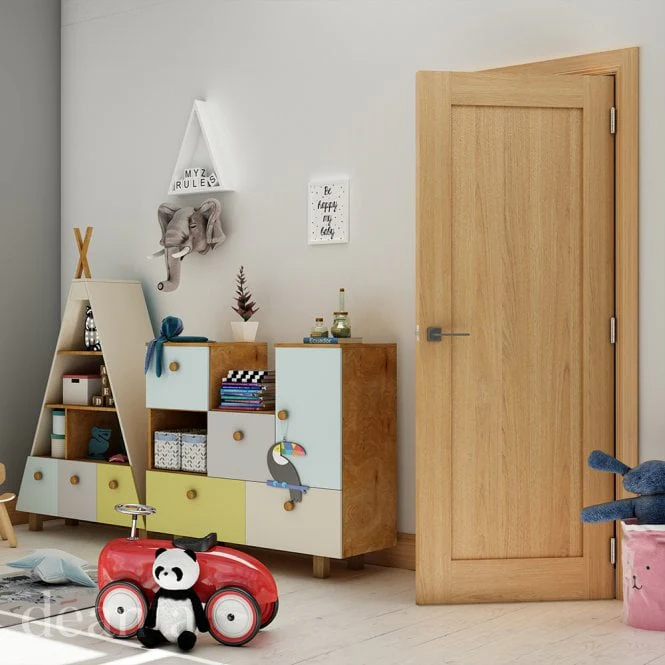 Deanta Walden Unfinished Oak Internal Door - Image 3