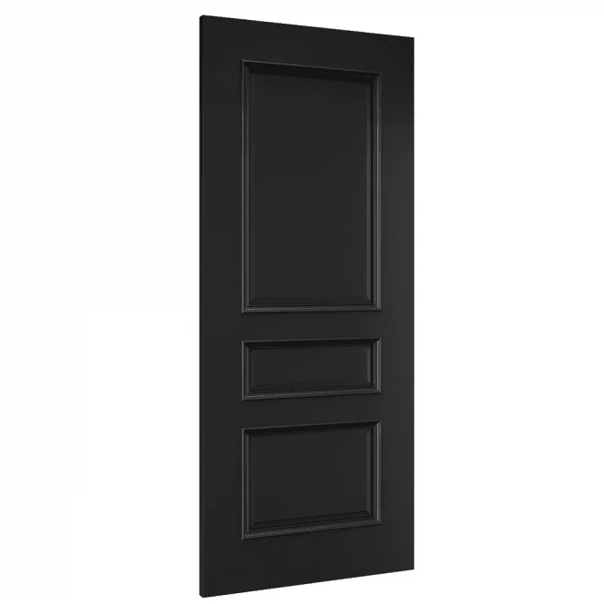 Deanta Windsor Black Prefinished FSC FD30 Fire Door - Image 4