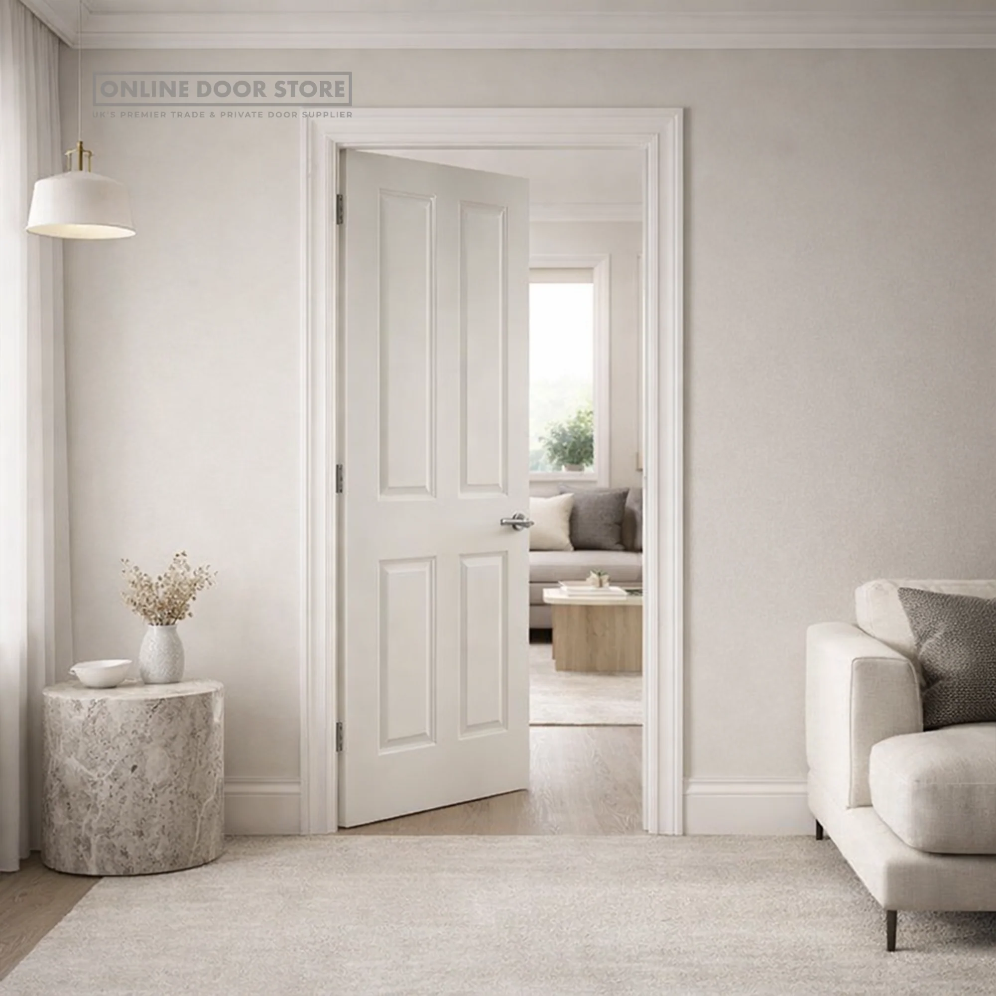 JB Kind Canterbury Grained Internal Door - Image 2