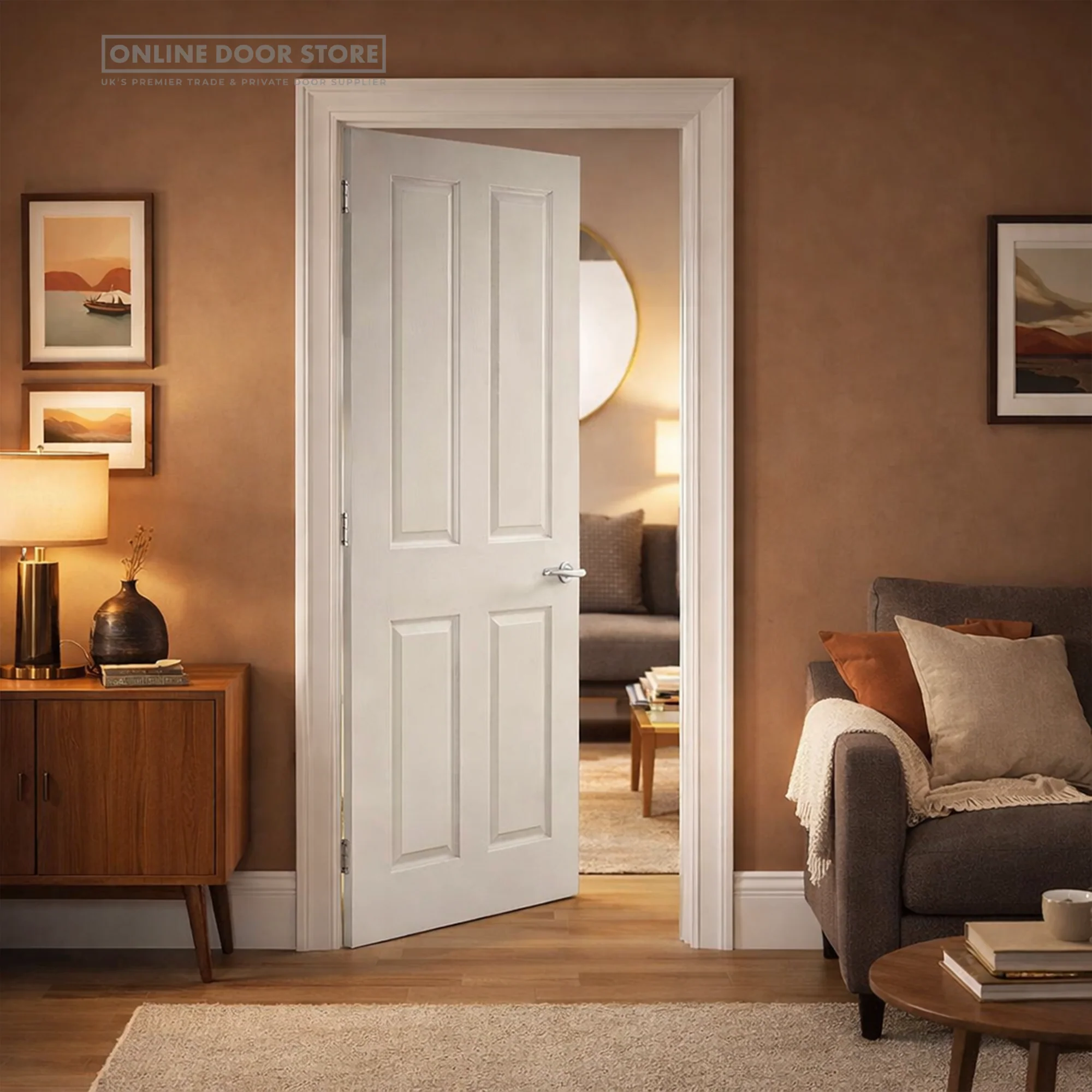 JB Kind Canterbury Smooth Internal Door - Image 2