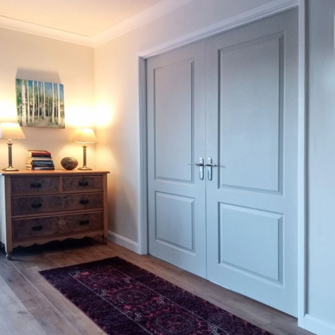 JB Kind Caprice Grained White Primed Internal Door - Image 3
