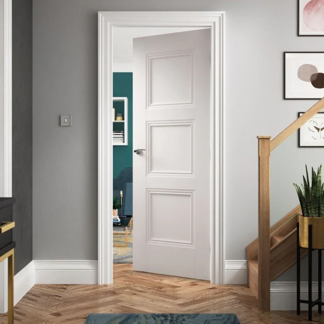 JB Kind Catton White Primed Internal Door - Image 3