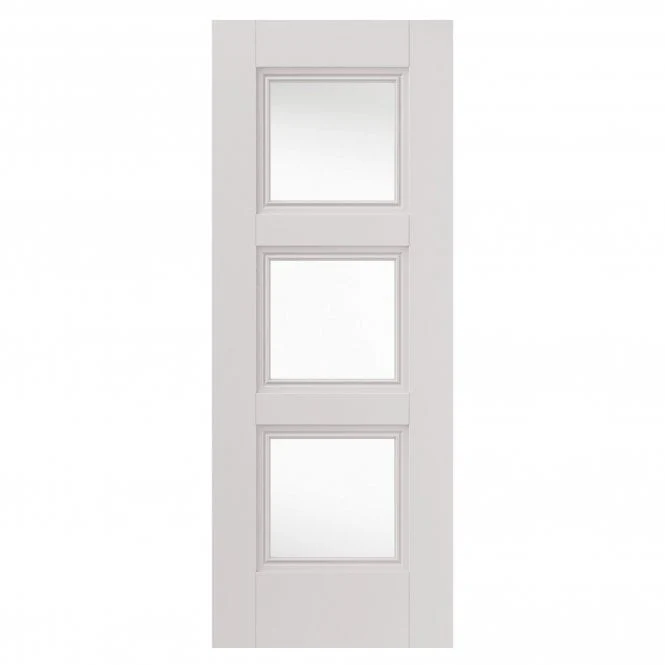JB Kind Catton White Primed Internal Glazed Door