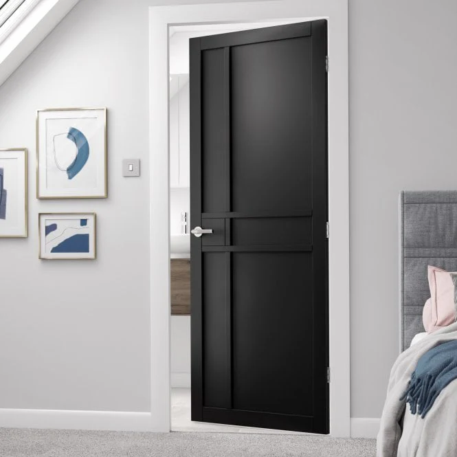 JB Kind City Black Internal Door - Image 3