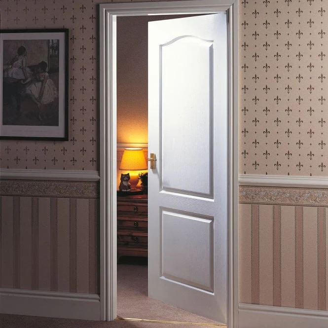 JB Kind Classique White Primed FD30 Fire Door - Image 3