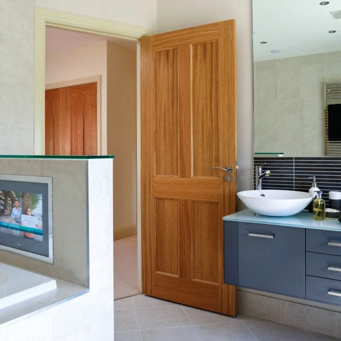 JB Kind Derwent Oak Internal FD30 Fire Door - Image 3