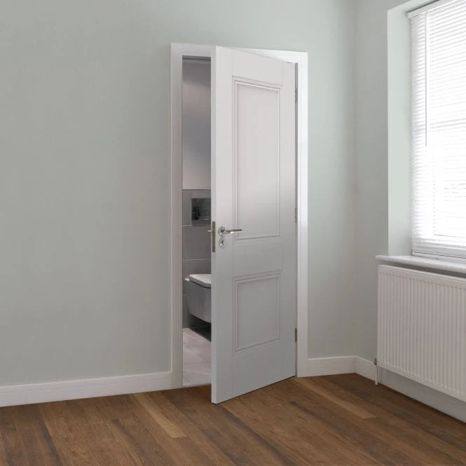 JB Kind Hardwick White Primed Internal FD30 Fire Door - Image 3