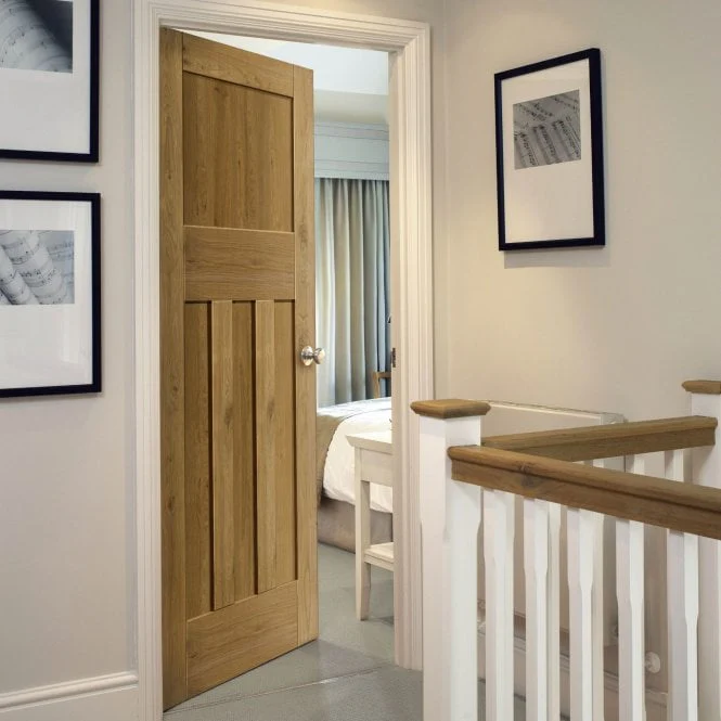 JB Kind Rustic Oak DX Internal Door - Image 3