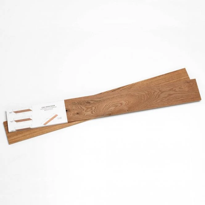 JB Kind Rustic Oak Ledged Internal Door - Image 6