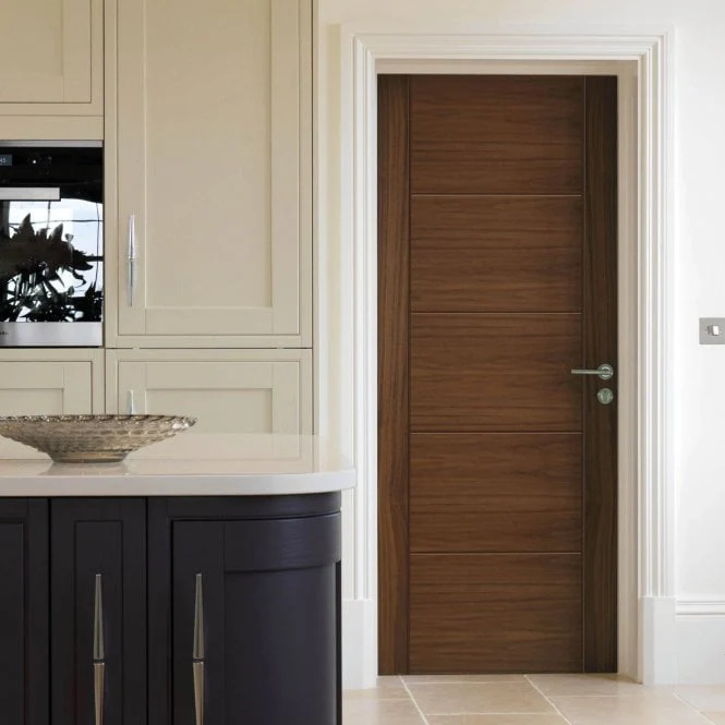 JB Kind Tigris Walnut Internal FD30 Fire Door - Image 3