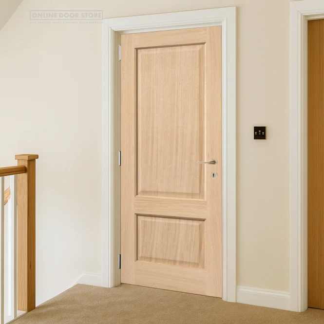 JB Kind Trent Unfinished Oak Internal Door - Image 3