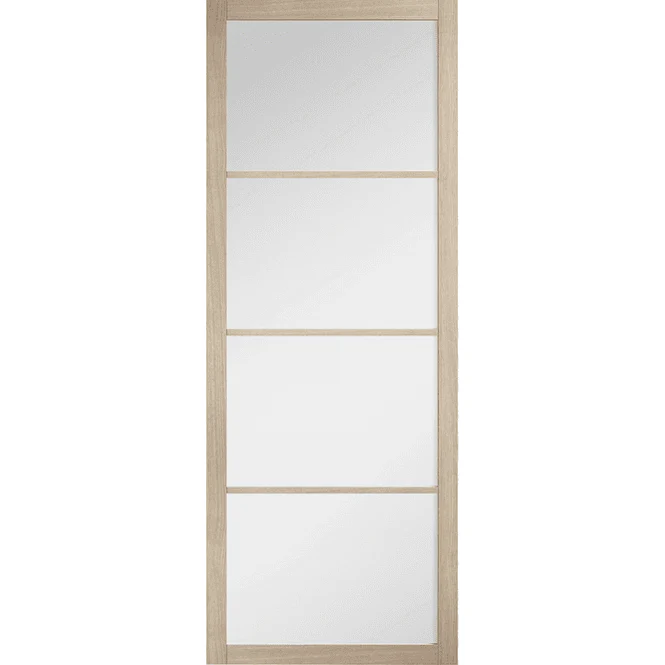 LPD Blonde Oak Soho Pre-finished Internal Glazed Door