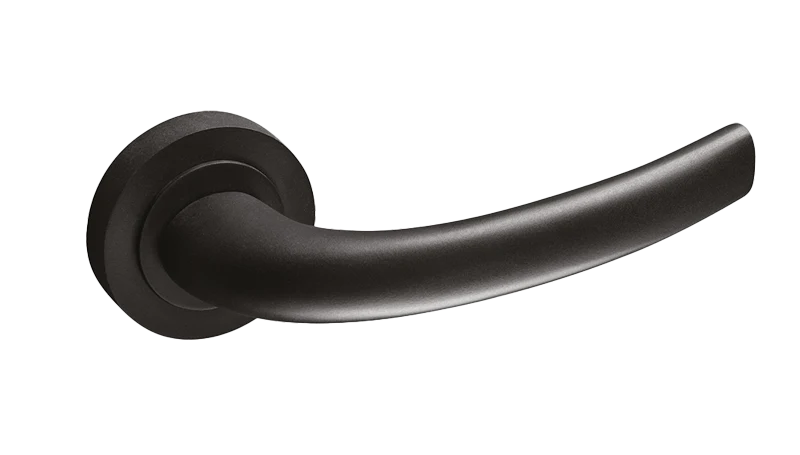 LPD Hydra Matt Black Privacy Handle Hardware Pack