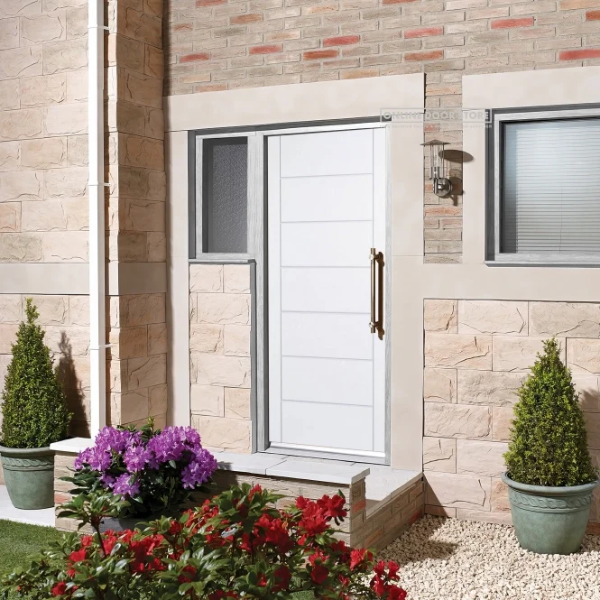 LPD GRP Modica White External Door - Image 3