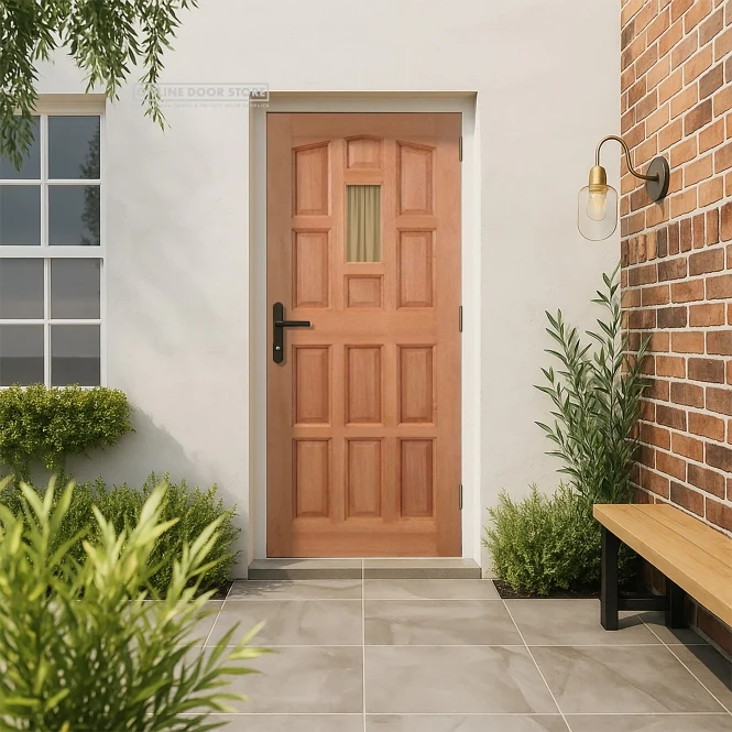 LPD Hardwood Elizabethan Dowelled Unglazed External Door - Image 3