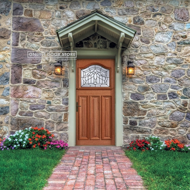 LPD Hardwood Estate Crown 1L Glazed External Door - Image 3