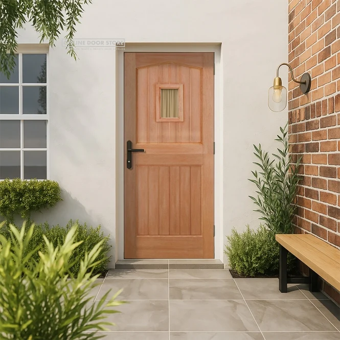 LPD Hardwood Stable 1L M&T Unglazed External Door - Image 3