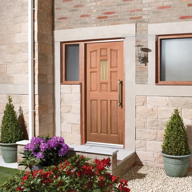 LPD Hardwood York 1L M&T Unglazed External Door - Image 3