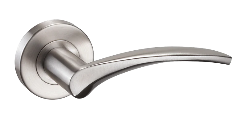 LPD Corvus Satin Chrome Tone Privacy Handle Hardware Pack