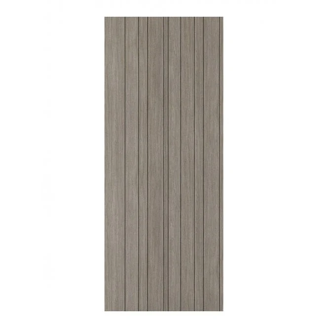LPD Laminate Light Grey Montreal Solid Internal Door
