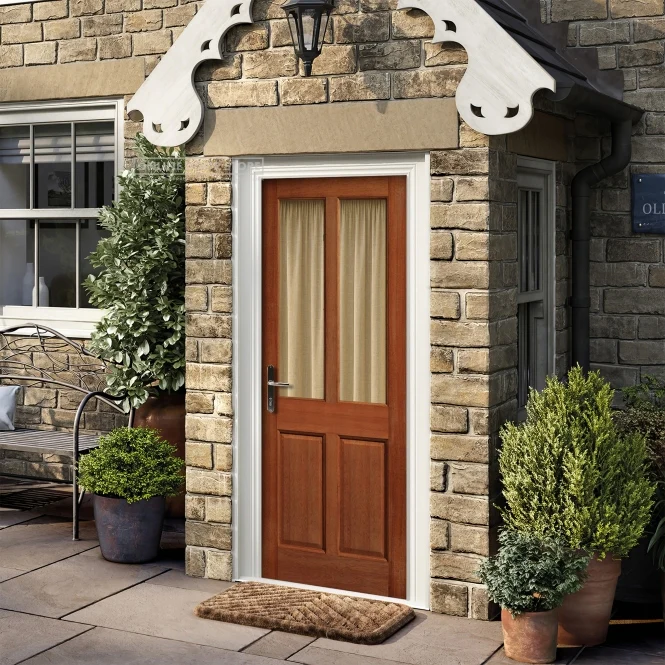 LPD Malton Hardwood Clear Glazed External Door - Image 3
