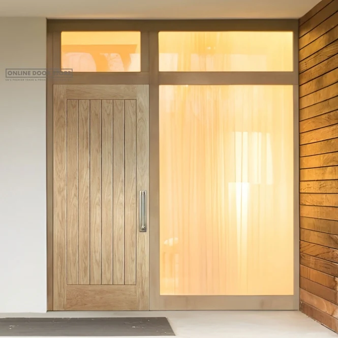 LPD Norfolk Oak External Door - Image 2