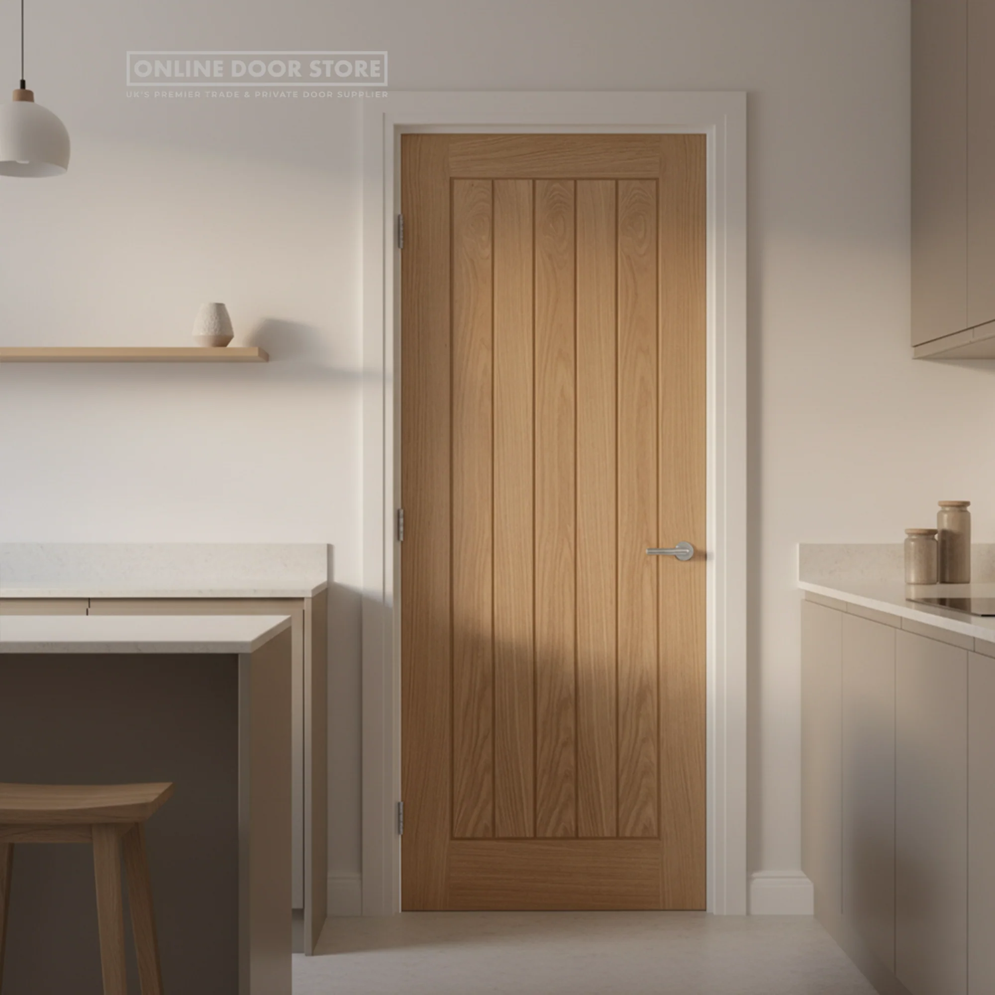 LPD Oak Belize Internal Door - Image 2