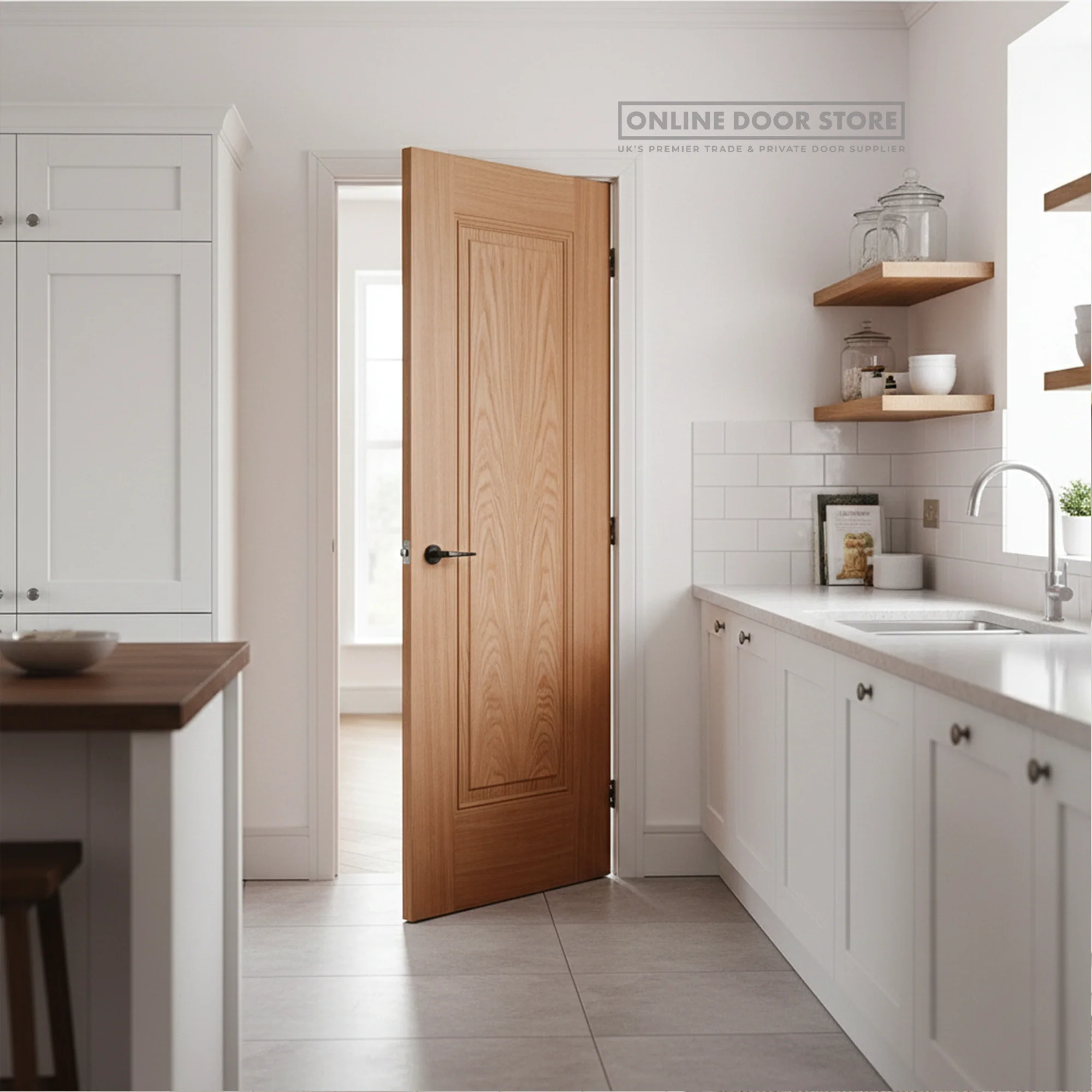 LPD Oak Eindhoven FD30 Fire Door - Image 2