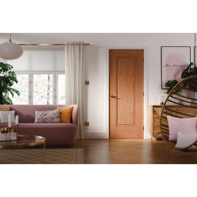 LPD Oak Eindhoven FD30 Fire Door - Image 3