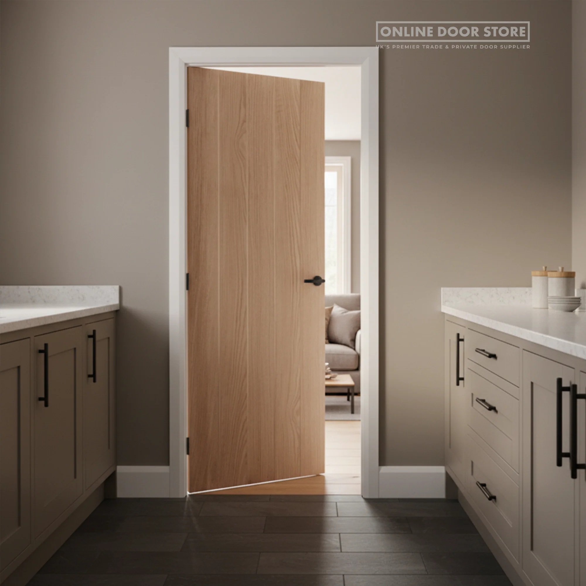 LPD Oak Wexford Internal Door - Image 2