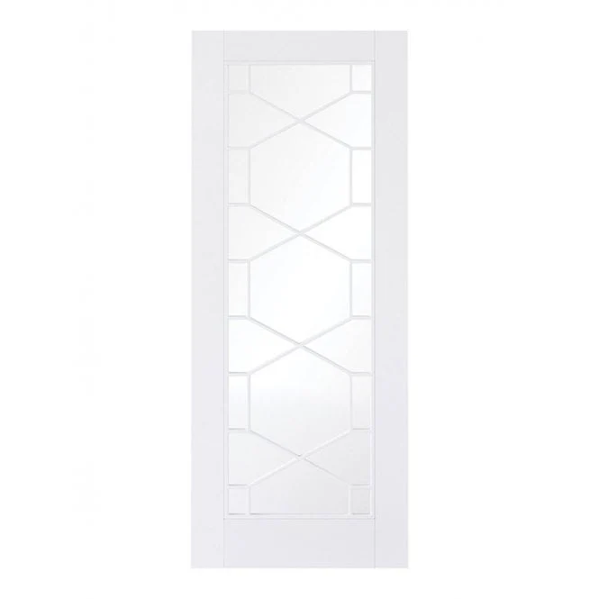 LPD Orly Glazed White Primed Internal Glazed Door