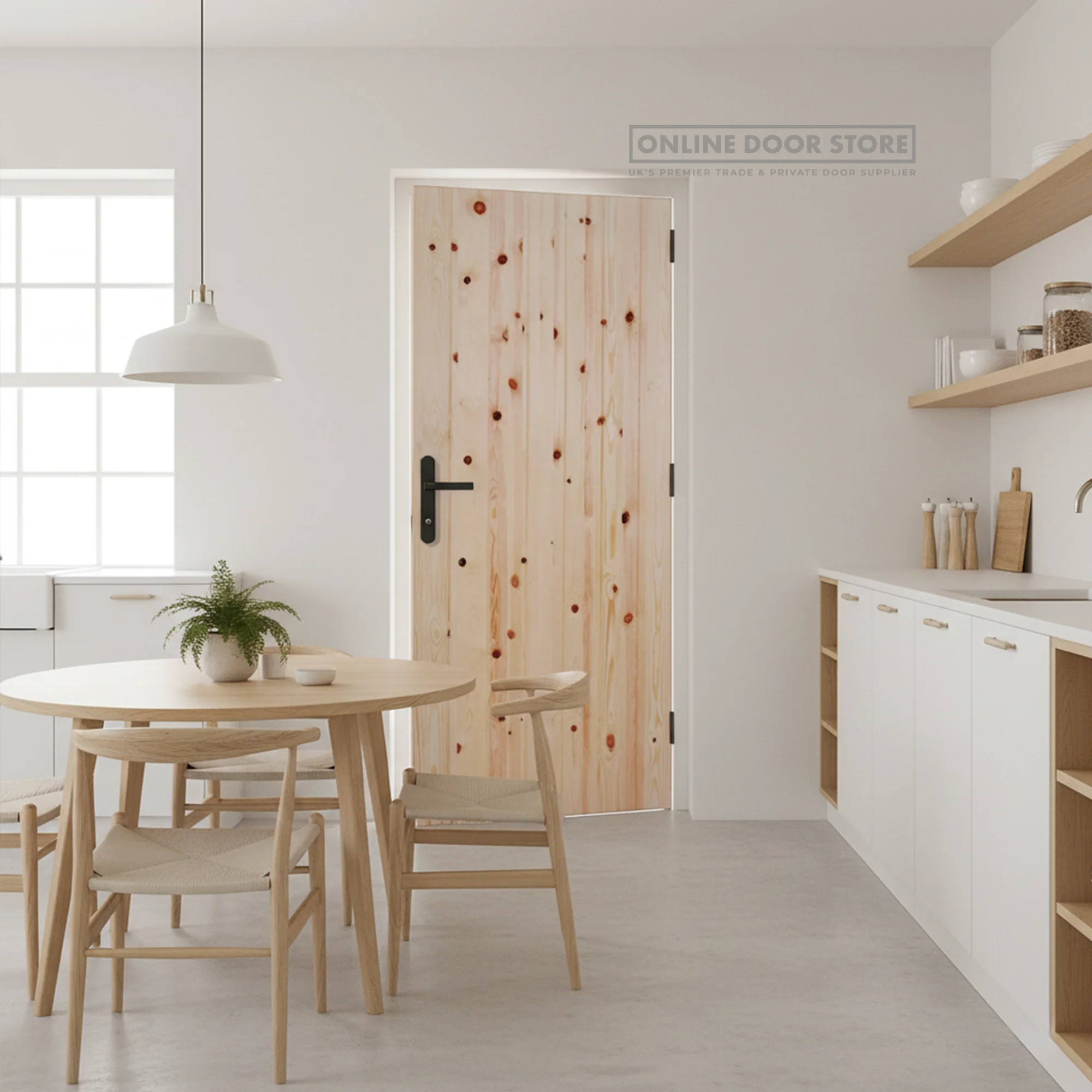 LPD Redwood L&B (38mm) External Door - Image 4