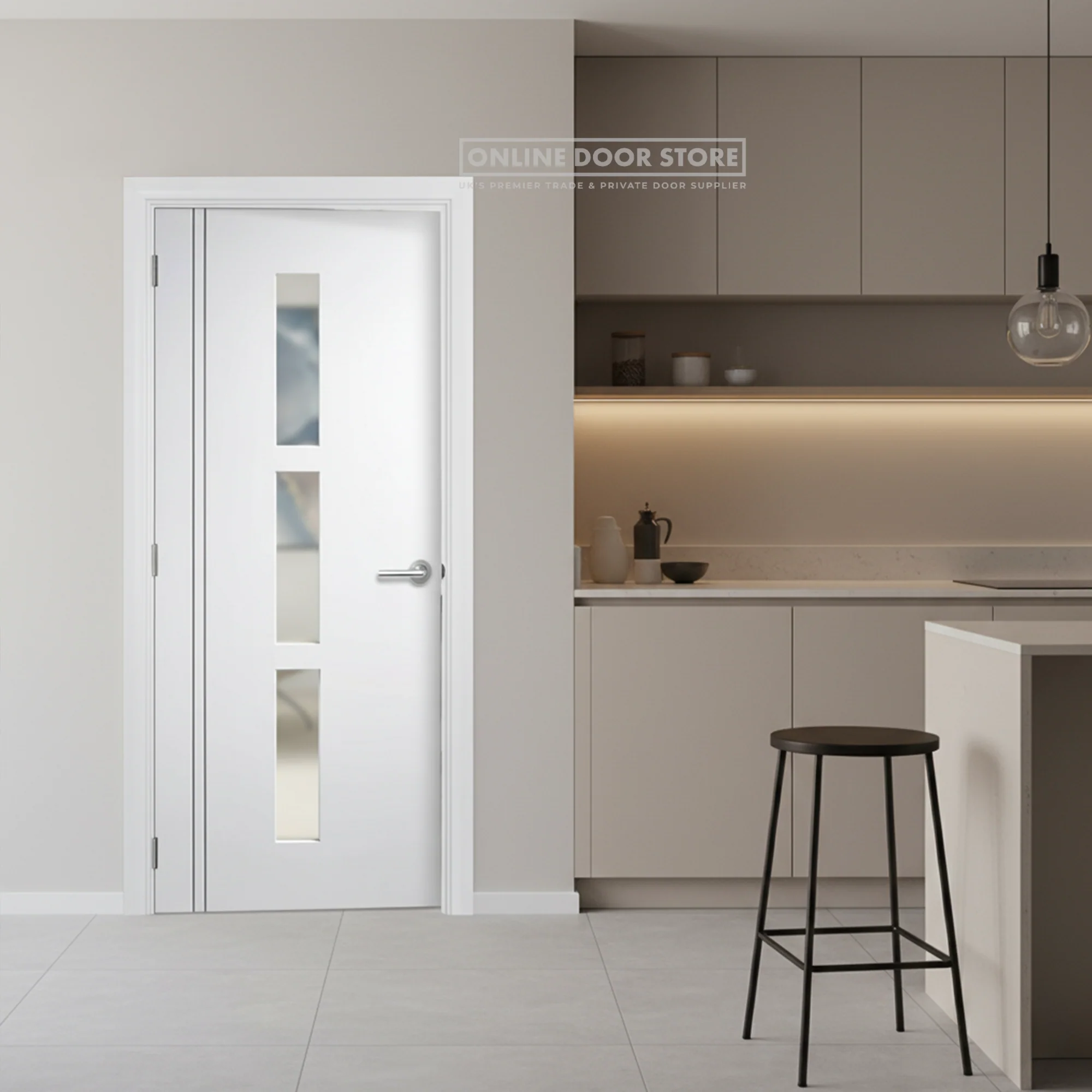 LPD Sierra Blanco Internal Glazed Door - Image 2