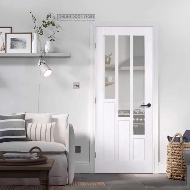 LPD White Coventry Internal Glazed Door 3L - Image 3