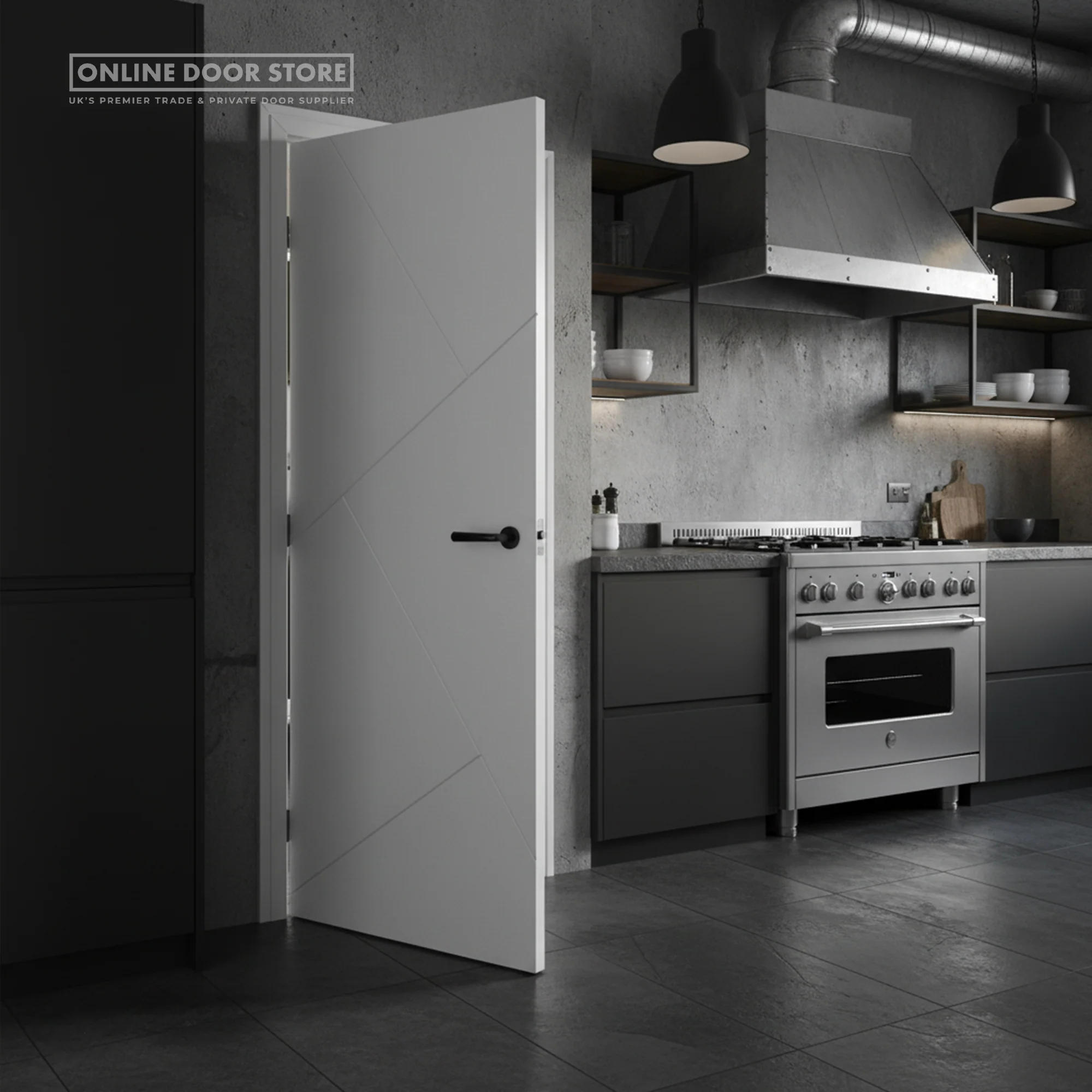 LPD White Dover Internal Door - Image 2